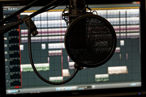 Microphone and Audio Editor
